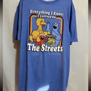 Sesame Street novelty tshirt xl